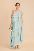 Marisol Mint front view bridesmaid dress