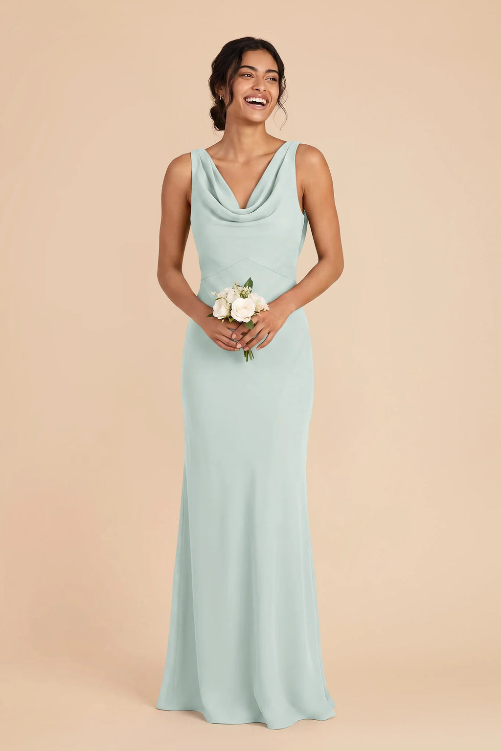 Odette Mint alternate view 1 bridesmaid dress