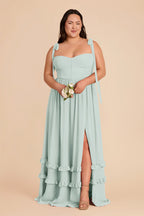 Daphne Mint alternate view 1 bridesmaid dress