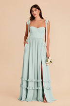 Daphne Mint alternate view 3 bridesmaid dress
