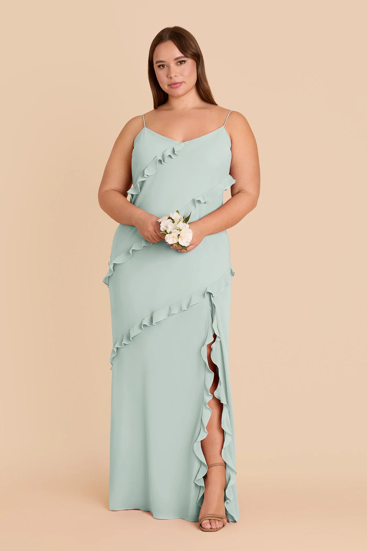Vivienne Mint alternate view 1 bridesmaid dress