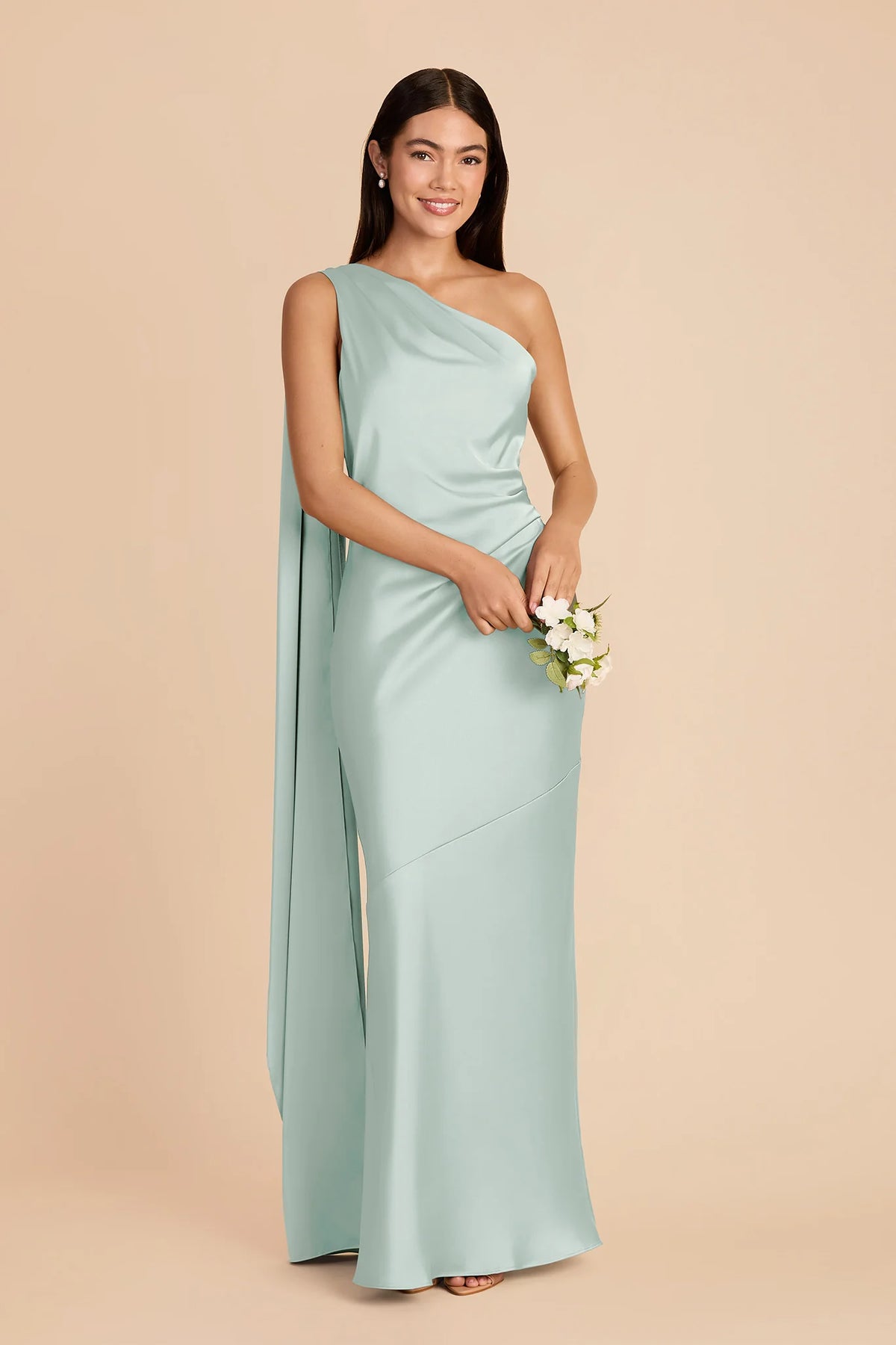 Ariadne Mint alternate view 1 bridesmaid dress