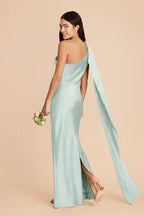 Ariadne Mint alternate view 3 bridesmaid dress