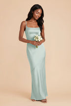 Noelle Mint alternate view 1 bridesmaid dress