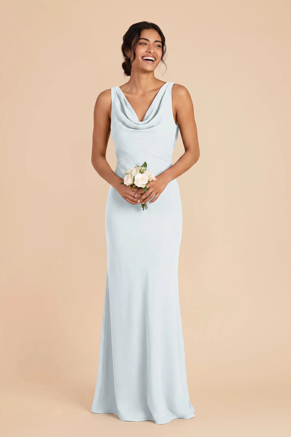 Odette Mist Blue alternate view 1 bridesmaid dress
