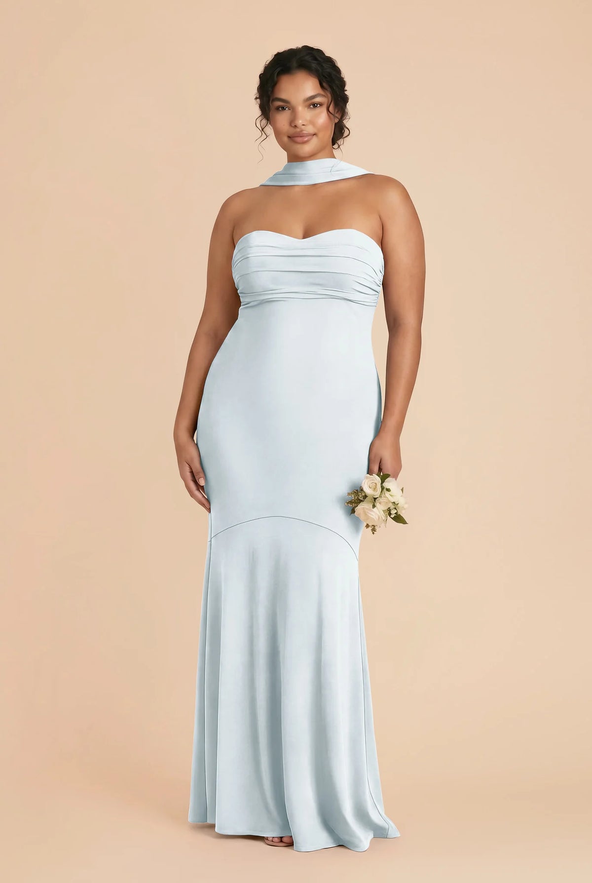 Sienna Mist Blue alternate view 1 bridesmaid dress