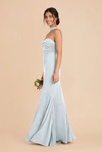 Sienna Mist Blue alternate view 2 bridesmaid dress