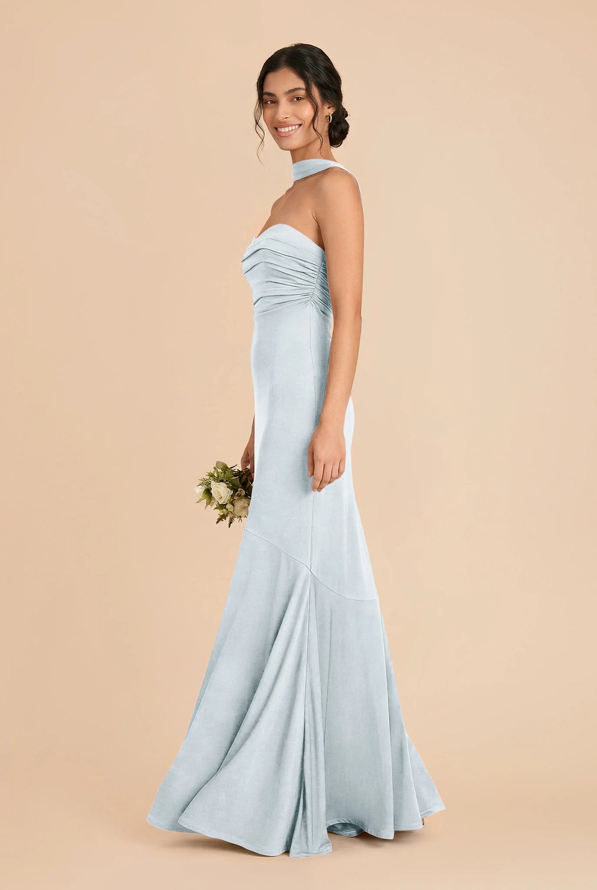 Sienna Mist Blue alternate view 2 bridesmaid dress