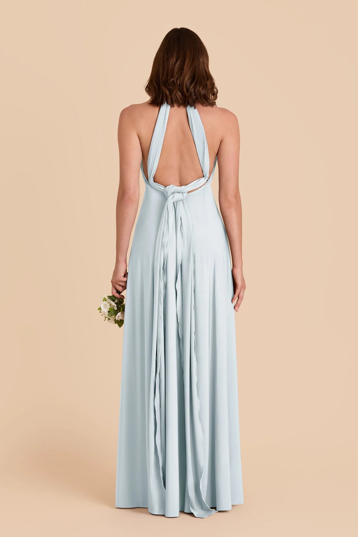 Evelina Mist Blue alternate view 4 bridesmaid dress
