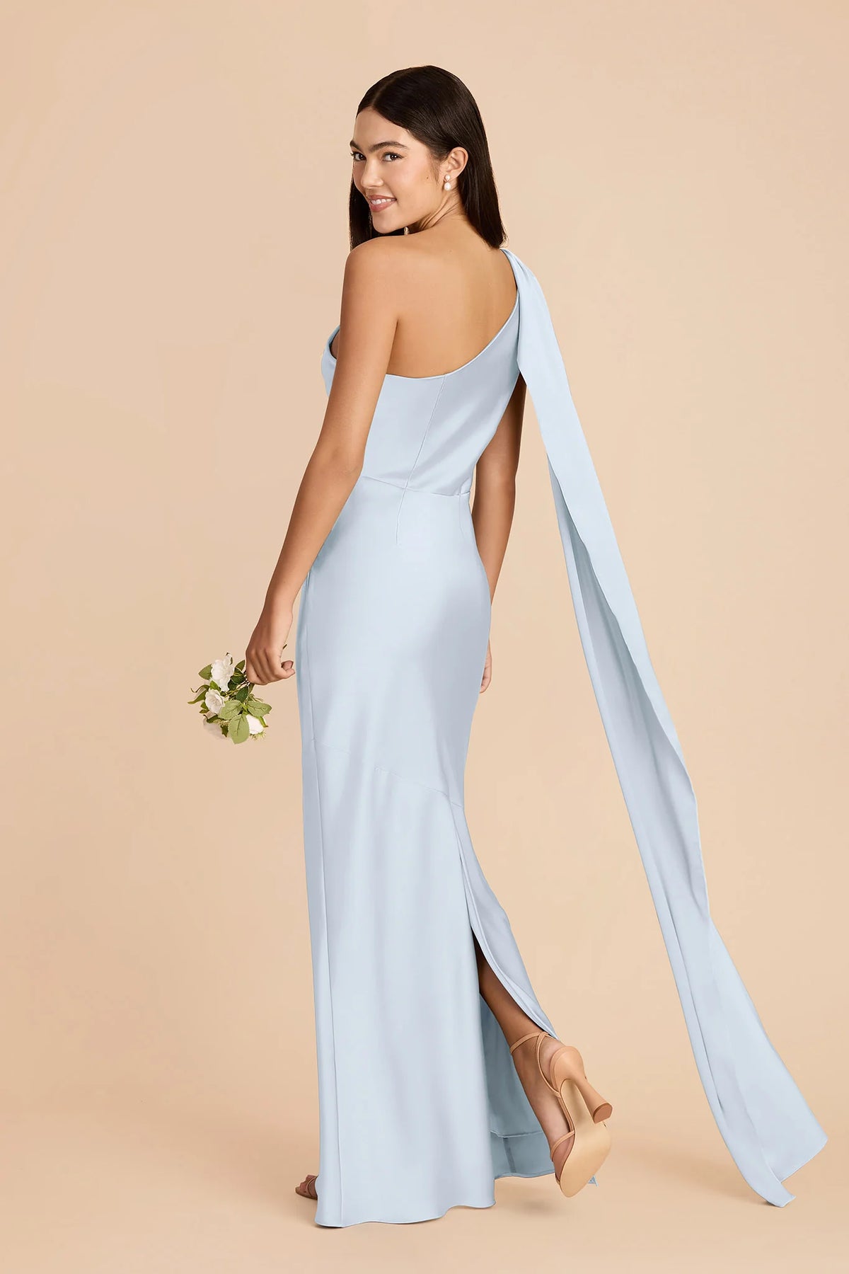 Ariadne Mist Blue alternate view 3 bridesmaid dress