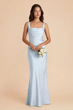 Colette Mist Blue alternate view 1 bridesmaid dress