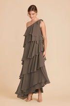 Marisol Mocha alternate view 1 bridesmaid dress