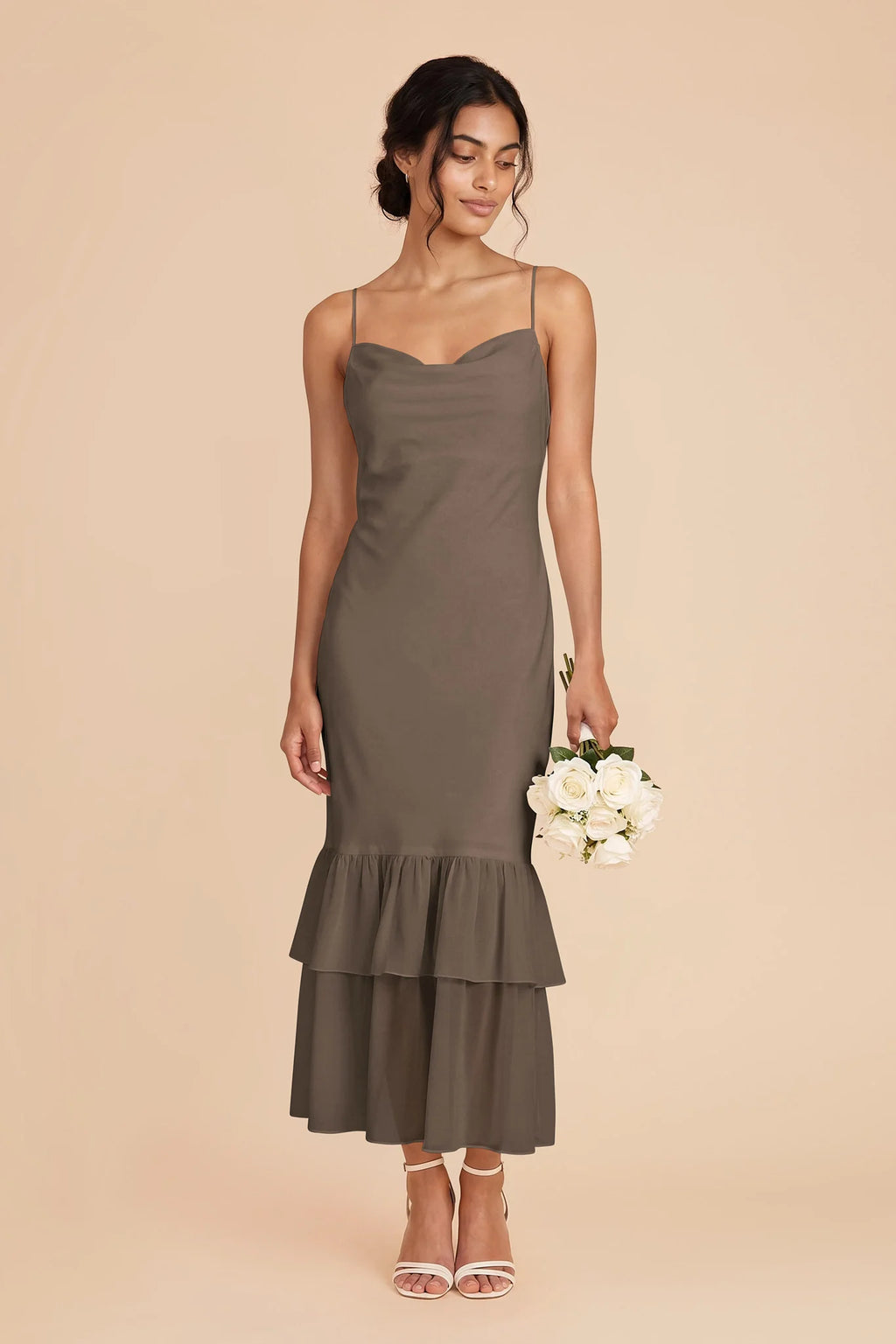 Liora Mocha alternate view 1 bridesmaid dress