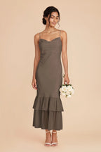 Liora Mocha alternate view 1 bridesmaid dress