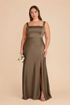 Elowen Mocha alternate view 1 bridesmaid dress
