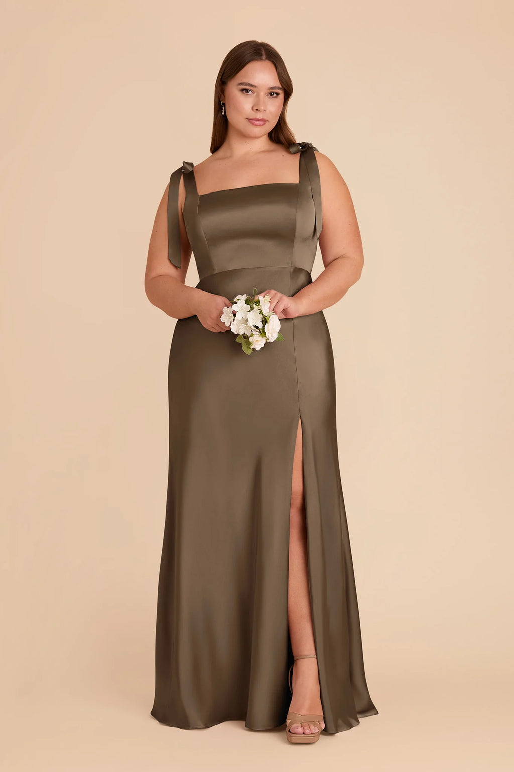 Elowen Mocha alternate view 5 bridesmaid dress