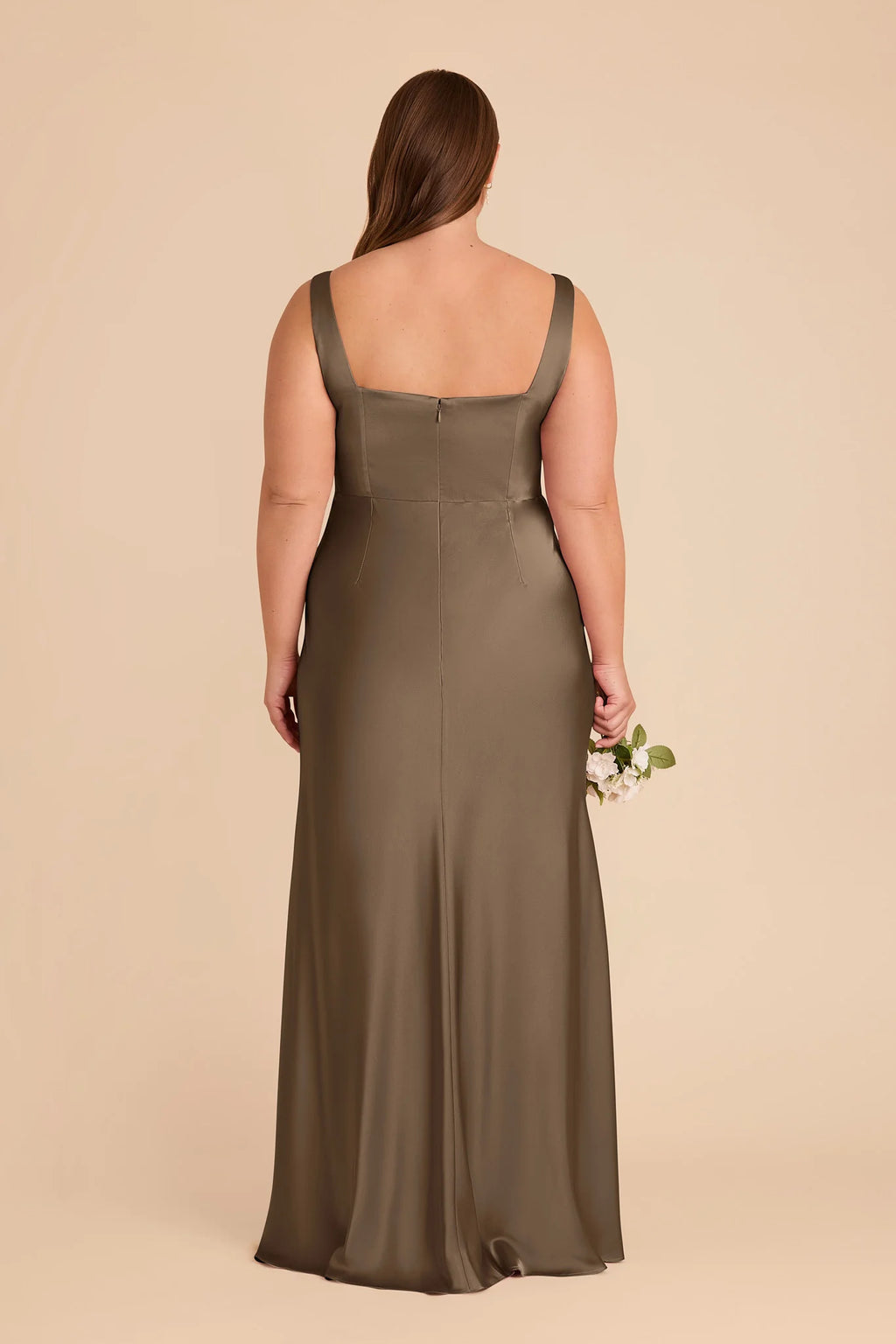 Elowen Mocha back view bridesmaid dress