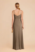 Elara Mocha alternate view 4 bridesmaid dress