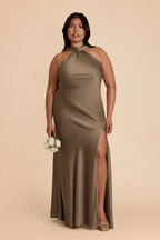 Camille Mocha alternate view 1 bridesmaid dress