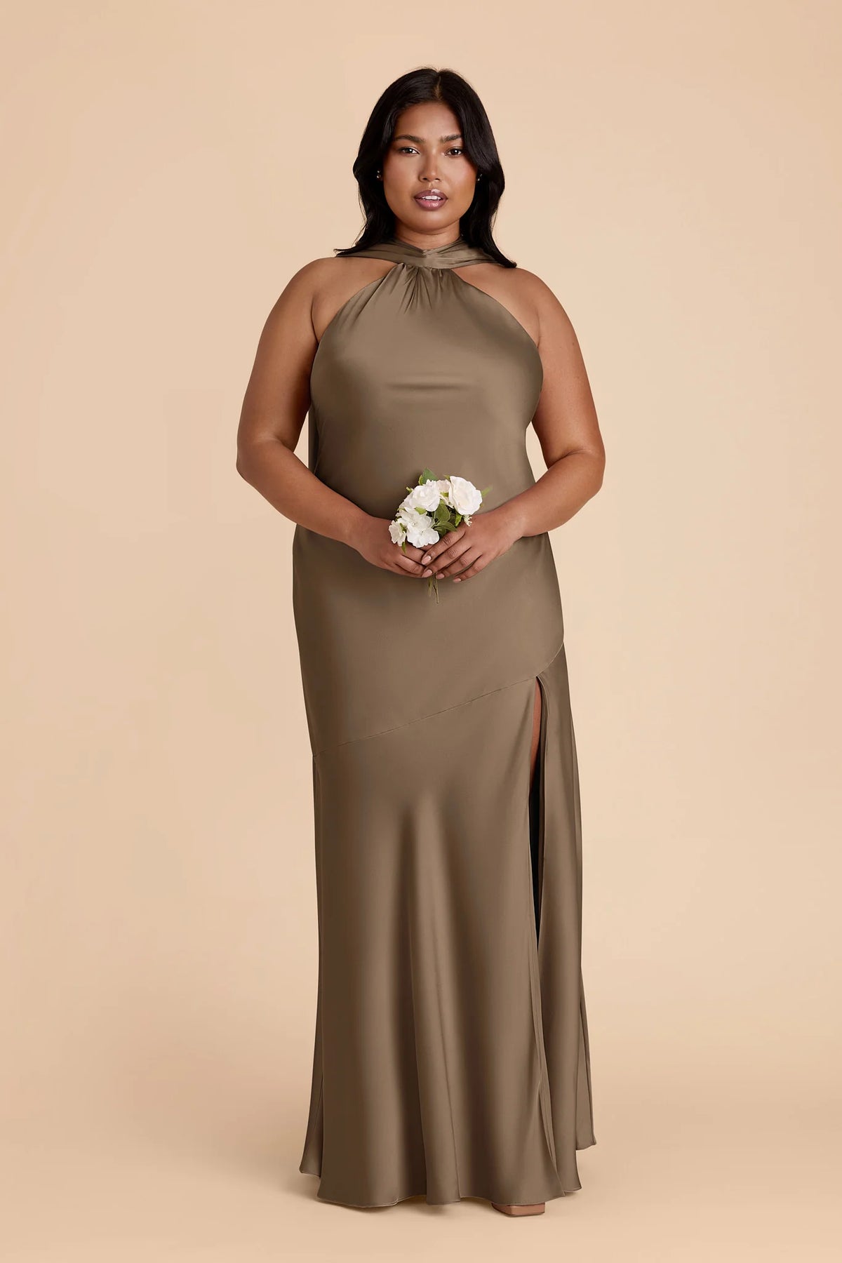 Camille Mocha alternate view 7 bridesmaid dress