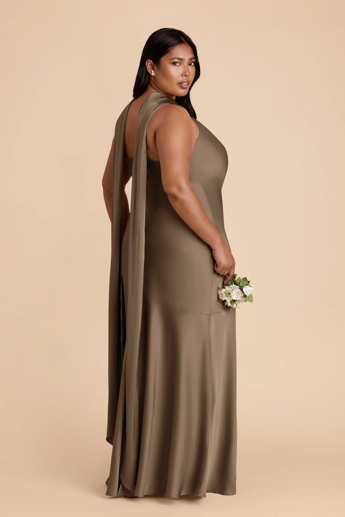 Camille Mocha alternate view 8 bridesmaid dress