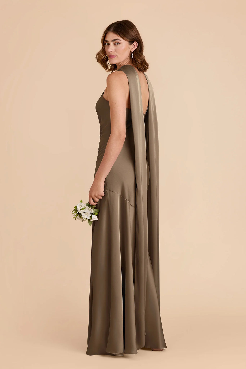 Camille Mocha alternate view 4 bridesmaid dress