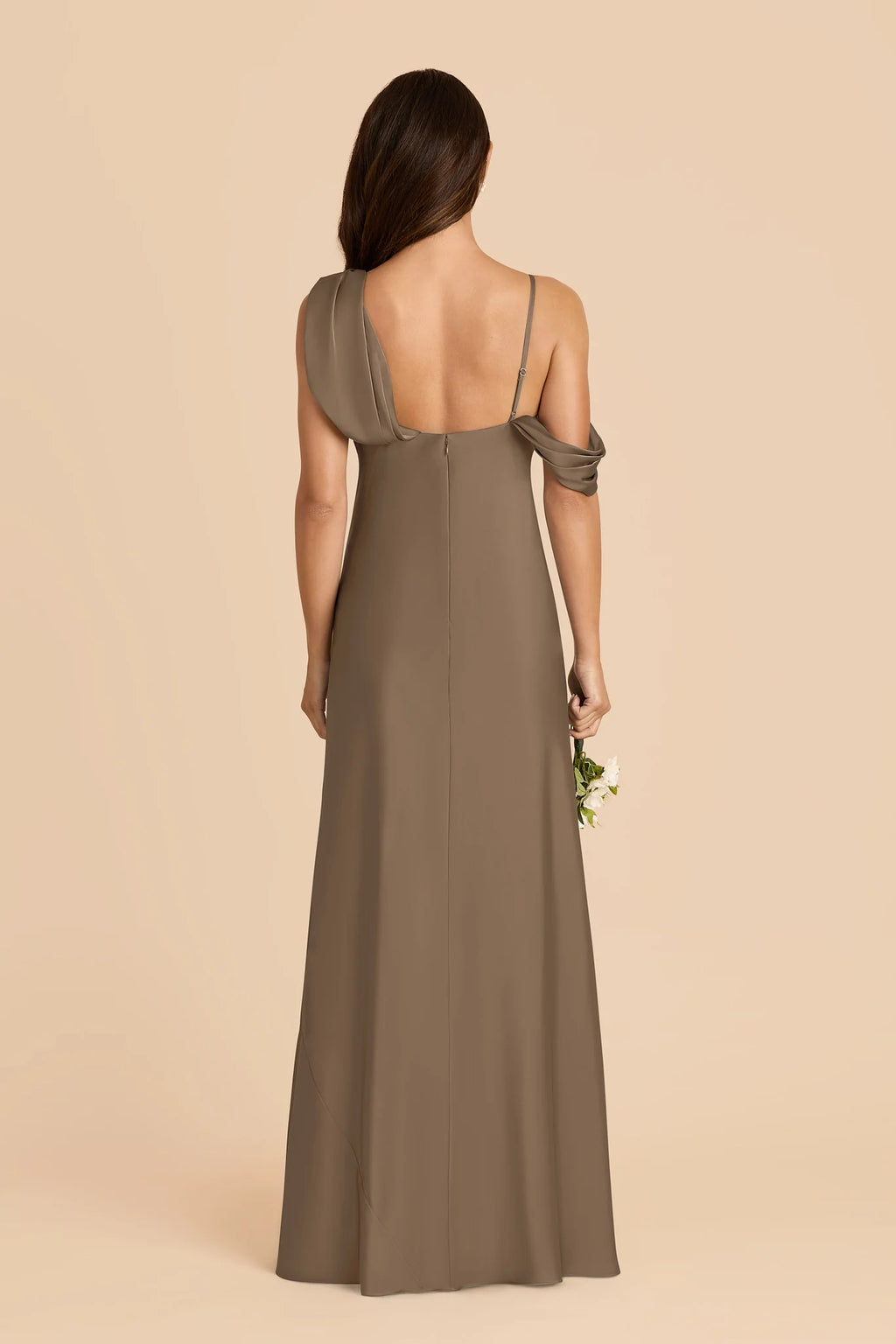 Thalia Mocha alternate view 4 bridesmaid dress