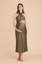 Seraphine Mocha alternate view 2 bridesmaid dress