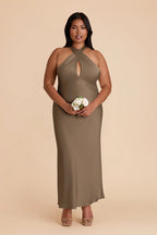 Seraphine Mocha alternate view 6 bridesmaid dress