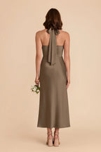 Seraphine Mocha alternate view 5 bridesmaid dress