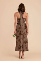 Seraphine Mocha Whimsical Blooms alternate view 2 bridesmaid dress