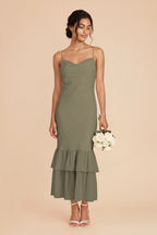 Liora Moss Green alternate view 1 bridesmaid dress