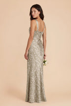 Colette Moss Green Dreamy Floral alternate view 1 bridesmaid dress