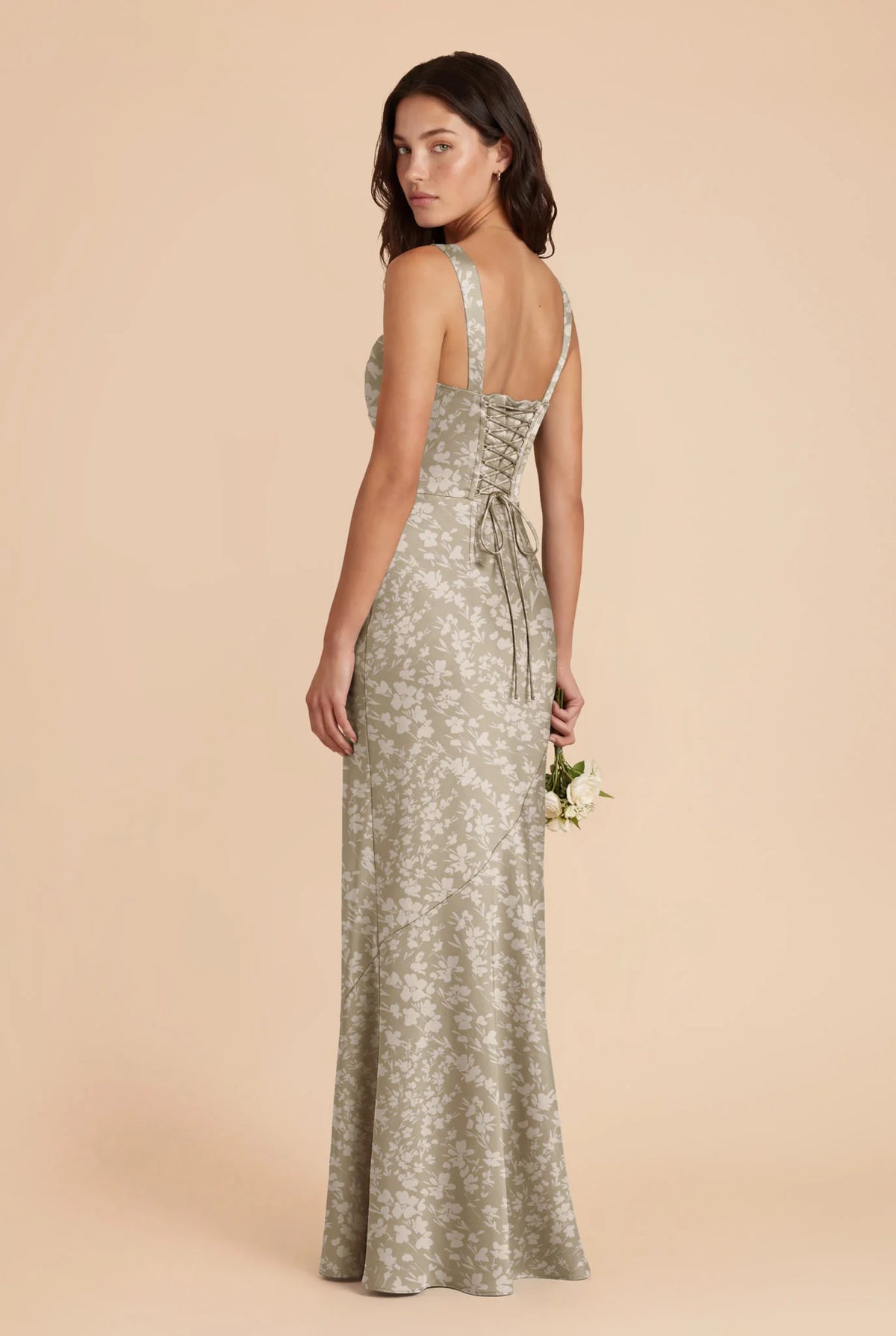 Colette Moss Green Dreamy Floral alternate view 1 bridesmaid dress
