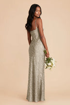 Noelle Moss Green Dreamy Floral alternate view 1 bridesmaid dress