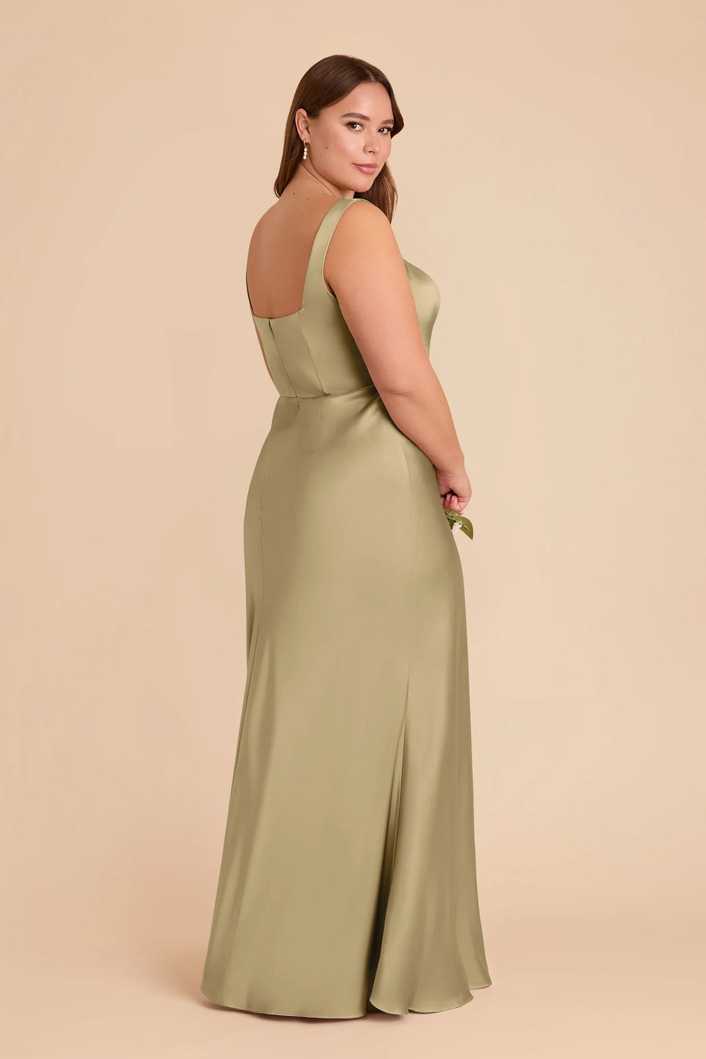 Elowen Moss Green alternate view 6 bridesmaid dress