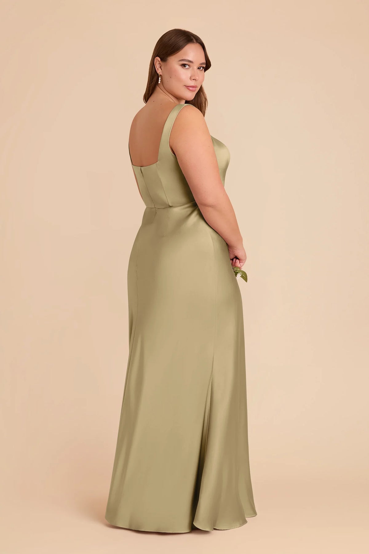 Elowen Moss Green alternate view 6 bridesmaid dress