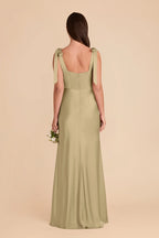 Elowen Moss Green alternate view 2 bridesmaid dress