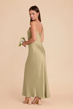 Amara Moss Green alternate view 3 bridesmaid dress