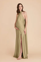 Camille Moss Green alternate view 6 bridesmaid dress