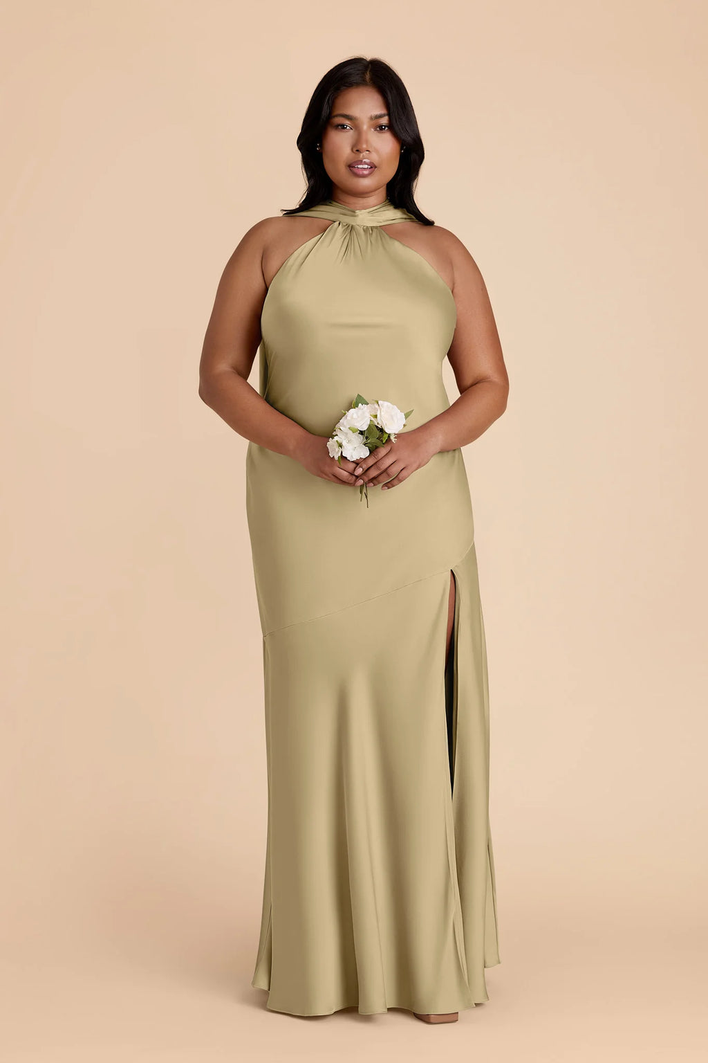 Camille Moss Green alternate view 7 bridesmaid dress