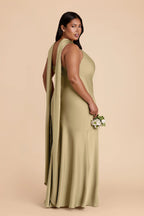 Camille Moss Green alternate view 8 bridesmaid dress