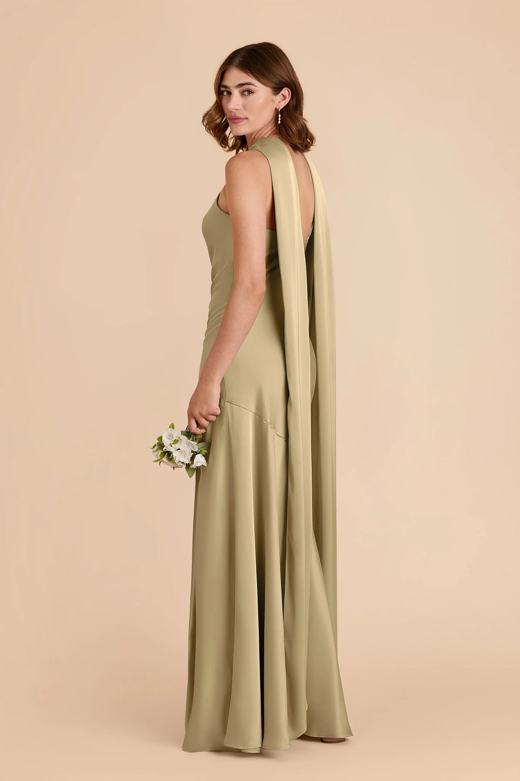 Camille Moss Green alternate view 4 bridesmaid dress