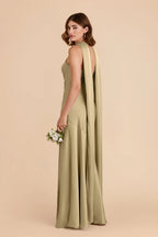 Camille Moss Green alternate view 4 bridesmaid dress