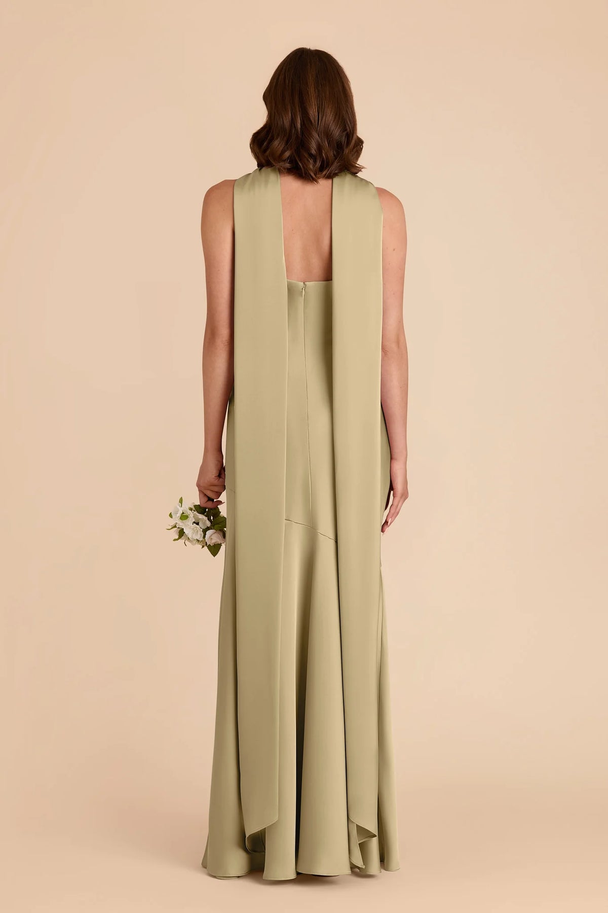 Camille Moss Green alternate view 5 bridesmaid dress