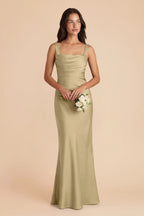 Colette Moss Green alternate view 1 bridesmaid dress