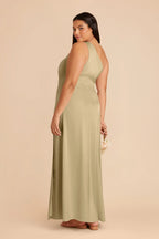 Briar Moss Green alternate view 4 bridesmaid dress