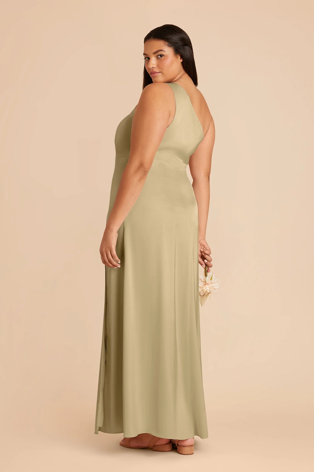 Briar Moss Green alternate view 4 bridesmaid dress