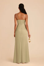 Sabine Moss Green alternate view 3 bridesmaid dress