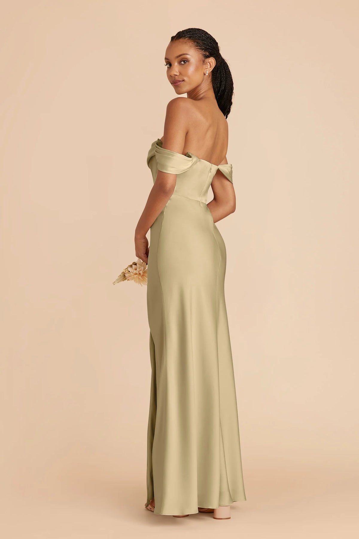 Corinne Moss Green alternate view 4 bridesmaid dress